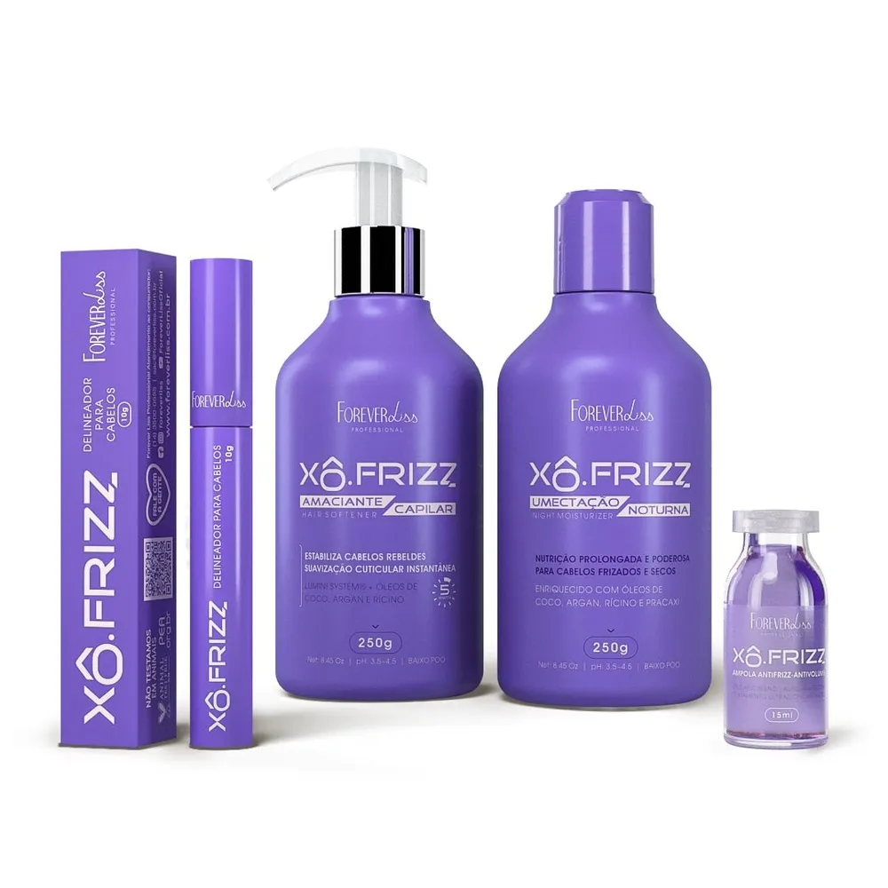 Kit Completo X Frizz Forever Liss